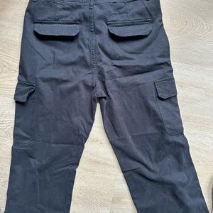 Black Zara cargo pants